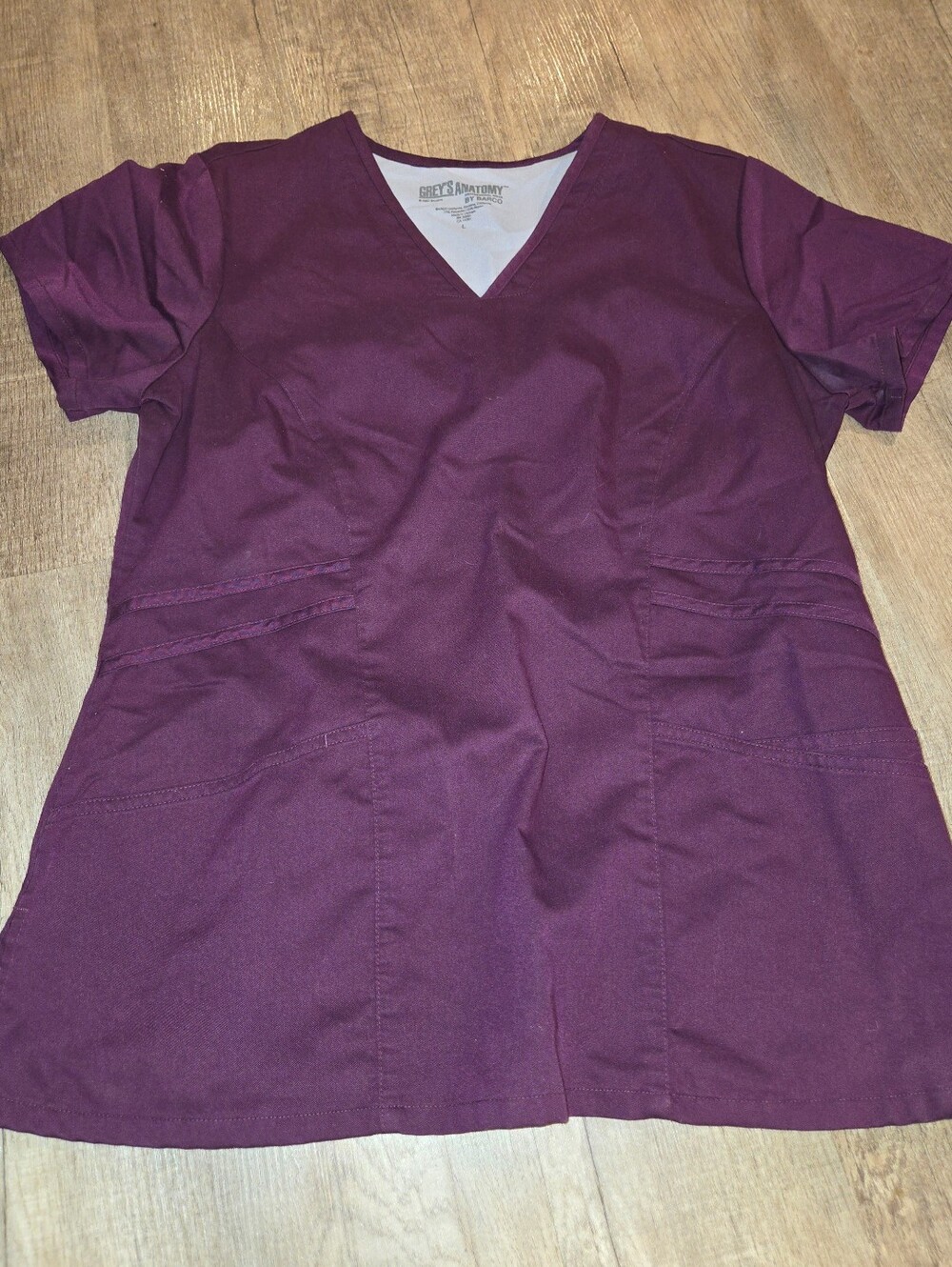 BARCO Grey’s Anatomy Mia Scrub Top Size Large